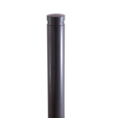 Bollard of aluminium | � 120 mm | stationary, to be fixed by plugswith base plate � 180 mm | height above ground 750 mmtotal length approx. 1050 mm